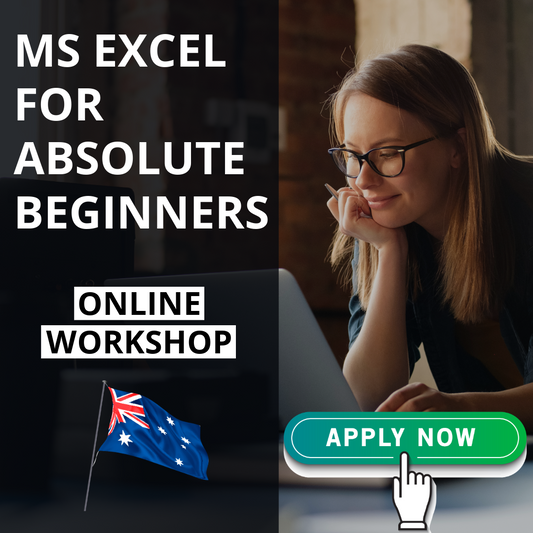 Australia | AEDT | MS Excel Online Live Workshop for Beginners